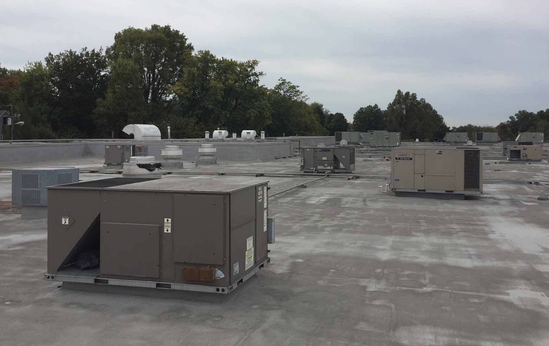 Hvac Units On Roof