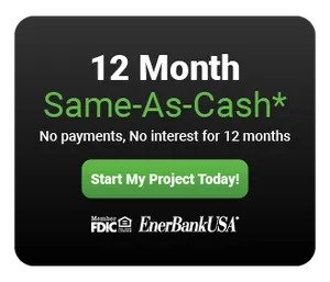 12 Months same as cash. Click here to learn more